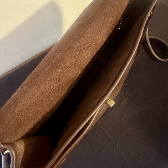 Coach 9790 Vintage Chocolate Brown City Leather Shoulder/Crossbody Bag - Picture 4 of 6